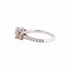 ROS  Jewel Design 14k witgouden ring Trilogy met Diamanten