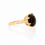 ROS  Jewel Design 14k ring gezet met een vuuropaal en briljanten