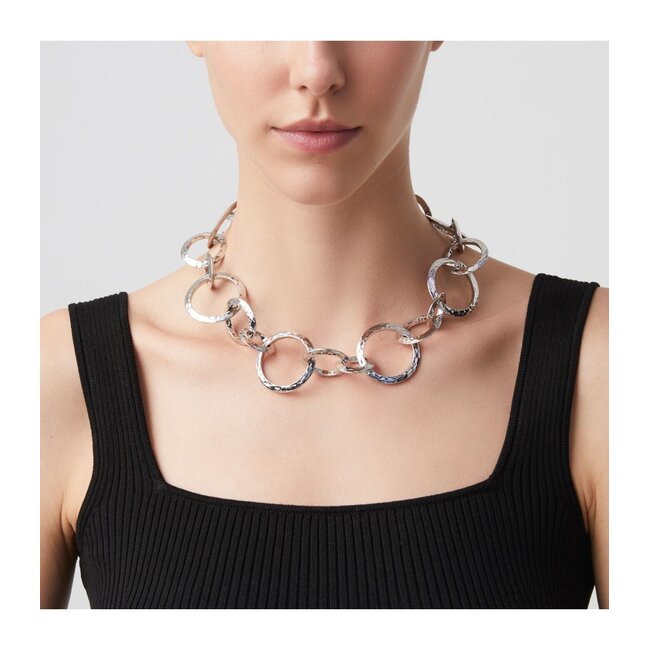 GIOVANNI RASPINI Catena Blade Collier silver 12095