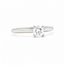 ROS  Jewel Design 14k witgd solitairring brilj 0.32ct 2.05gr mt 17g