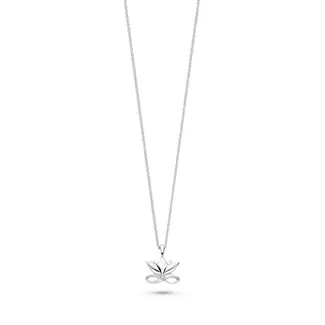 FJF Collier Lotus/Zirkonia . FJF0010085SWH