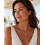 FJF FJF Collier ICON Heart Stone Edition Labradorite/Swarovski. 0010050SLR