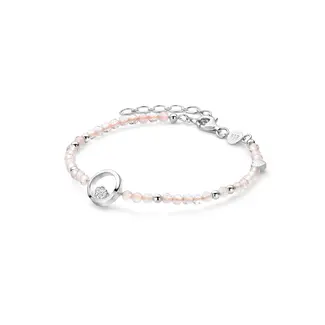 FJF FJF Armband ICON Heart Stone Edition Rosequartz. FJF50028SRQ