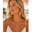 FJF FJF Collier Sun Zirk/Synt Opaal. FJF0010051YOP