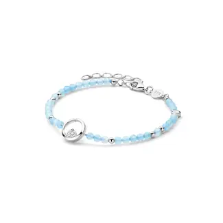 FJF FJF Armband ICON Heart Stone Edition Aquamarine. FJF0050028SAQ