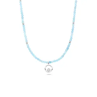 FJF Icon Heart Aqua coll  FJF0010050SAQ