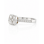 Vintage 18 kt WG ring met briljant 3.2 Gr