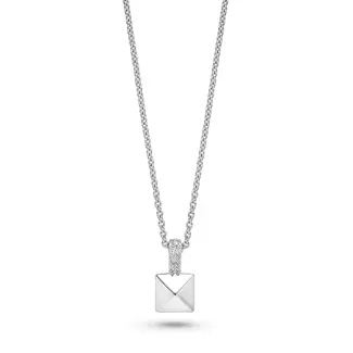 collier Pyramid Solitair zirk FJF0010060SWH