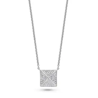 FJF collier Grand Pyramid zirk FJF0010062SWH