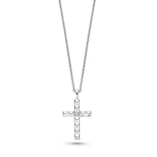 FJF collier Pyramids Cross FJF0010058SWH