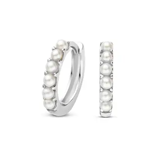 FJF oorbel Classic Pearl Hoops FJF0030096SPW