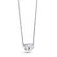 collier Dubble Heart Solitair FJF0010071SWH