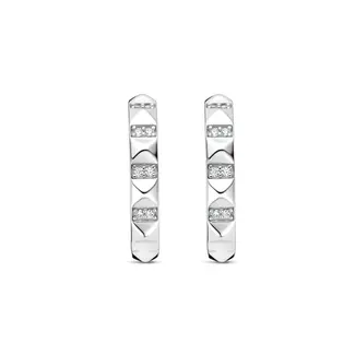 FJF oorbel Iconic Pyramid Hoops FJF0030084SWH