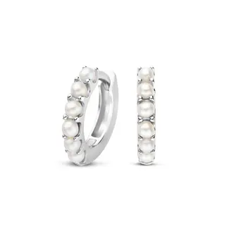 Oorringen Classic Pearl Hoops 12mm FJF0030095SPW