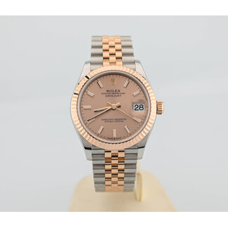 Rolex Datejust. Dames, Met Doos en Papieren