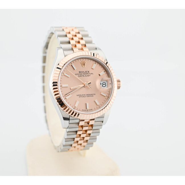 Rolex  Datejust. Dames, Met Doos en Papieren
