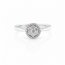 18k witgouden ringmet Briljanten
