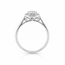 18k witgouden ringmet Briljanten