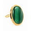 Vintage 14Karaat Ring Malaghiete maat18,5