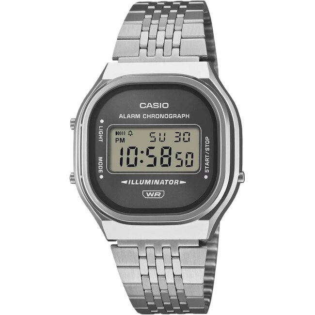 casio Casio Collection Vintage A140WE-8AEF Horloge - Staal - Zilverkleurig - Ø 39 mm