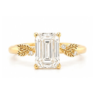 ROS  Jewel Design 14k ring met Lab Grown Diamant en Briljant