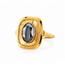 Ros Vintage 14Krt GG Hematiet ring 5gr