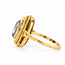 Ros Vintage 14Krt GG Hematiet ring 5gr