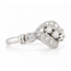 Vintage 14Krt WG ring met Brilj 2.3 gram