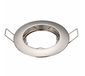 Aigostar Inbouwspot satijn nikkel rond - niet kantelbaar - zaagmaat 60mm - buitenmaat 80mm Aigostar Inbouwspot satijn nikkel rond - niet kantelbaar - zaagmaat 60mm - buitenmaat 80mm