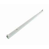 Profolux ALT LED TL armatuur - 120cm wit aluminium - voor een enkel LED TL buis