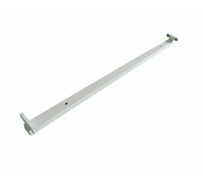 LCB LED TL‑armatuur 120 cm – 2× T8 buis – aluminium wit – IP20 LCB LED TL‑armatuur 120 cm – 2× T8 buis – aluminium wit – IP20