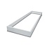 LED paneel opbouw - 120x60cm Framesysteem - Wit aluminium - 5cm hoog incl. schroeven LED paneel opbouw - 120x60cm Framesysteem - Wit aluminium - 5cm hoog incl. schroeven