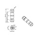 LCB Waterdichte Kabelverbinder LCB IP68 - 3-Polig - 0,5-1mm² - Kabeldiameter 4-8mm - 9A 450V - Zwart - Geschikt voor 2- en 3-Adrige Kabels LCB Waterdichte Kabelverbinder LCB IP68 - 3-Polig - 0,5-1mm² - Kabeldiameter 4-8mm - 9A 450V - Zwart - Geschikt voor 2- en 3-Adrige Kabels