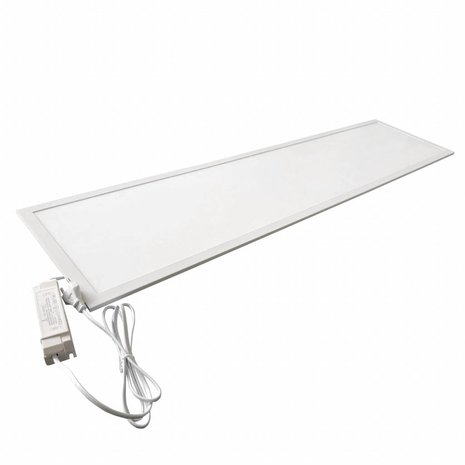 Aigostar LED Paneel 120x30cm - 6500K 865 - 40W - 4000lm - Flikkervrij - UGR<19 - 5 jaar garantie