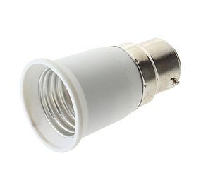 LED Line Verloopfitting B22 naar E27 wit max. 60W LED Line Verloopfitting B22 naar E27 wit max. 60W