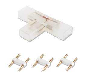Aigostar LED lichtslang V1 - Twee pins connector T-connector Aigostar LED lichtslang V1 - Twee pins connector T-connector