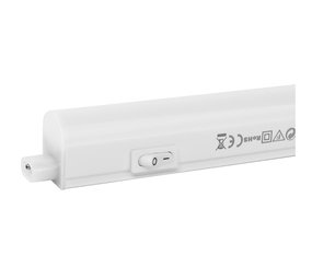 Spectrum LED T5 Armatuur 30cm - 4W 100lm p/w - 3000K 830 - incl. schakelaar en 150cm aansluitstekker Spectrum LED T5 Armatuur 30cm - 4W 100lm p/w - 3000K 830 - incl. schakelaar en 150cm aansluitstekker