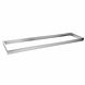 LED paneel opbouw aluminium - Zilver - 120x60cm frame systeem - 5cm hoog incl. schroeven LED paneel opbouw aluminium - Zilver - 120x60cm frame systeem - 5cm hoog incl. schroeven