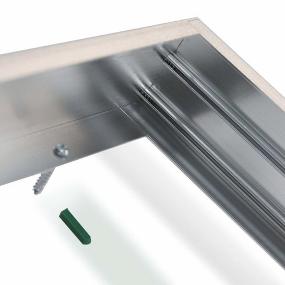 LCB LED paneel opbouw aluminium - Zilver - 60x30cm frame systeem - 5cm hoog incl. schroeven LCB LED paneel opbouw aluminium - Zilver - 60x30cm frame systeem - 5cm hoog incl. schroeven