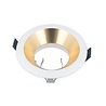 LED inbouwspot rond - Goud / Wit - zaagmaat 75mm - buitenmaat 94mm LED inbouwspot rond - Goud / Wit - zaagmaat 75mm - buitenmaat 94mm