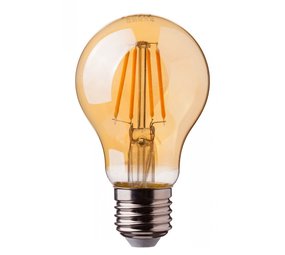 LCB LED Filament lamp dimbaar - E27 A60 - 8W - 806Lm - 2200K extra warm wit licht