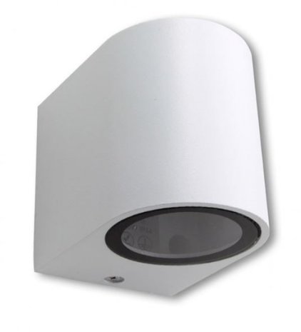 Spectrum LED Wandlamp Buiten - 1x GU10 - 80x73x95mm - IP54 - Wit Spectrum LED Wandlamp Buiten - 1x GU10 - 80x73x95mm - IP54 - Wit