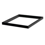 LCB LED Paneel Opbouw - Frame systeem - 60x60x5cm - Zwart - Aluminium