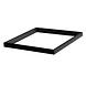 LED paneel opbouw Zwart Aluminium - 60x60cm frame systeem - 5cm hoog incl. schroeven LED paneel opbouw Zwart Aluminium - 60x60cm frame systeem - 5cm hoog incl. schroeven