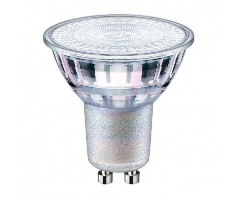 LED spot GU10 - 5W vervangt 50W - koud wit licht - Glas - Ledlichtdiscounter.nl