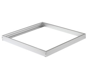 LCB LED paneel opbouw aluminium - Zilver - 60x60cm frame systeem - 5cm hoog incl. schroeven LCB LED paneel opbouw aluminium - Zilver - 60x60cm frame systeem - 5cm hoog incl. schroeven