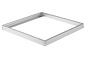 LED paneel opbouw aluminium - Zilver - 60x60cm frame systeem - 5cm hoog incl. schroeven LED paneel opbouw aluminium - Zilver - 60x60cm frame systeem - 5cm hoog incl. schroeven