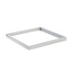 LED paneel opbouw - 60x60cm Framesysteem Type A - Wit aluminium - 5cm hoog incl. schroeven LED paneel opbouw - 60x60cm Framesysteem Type A - Wit aluminium - 5cm hoog incl. schroeven