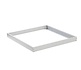 LED paneel opbouw - 60x60cm Framesysteem Type A - Wit aluminium - 5cm hoog incl. schroeven LED paneel opbouw - 60x60cm Framesysteem Type A - Wit aluminium - 5cm hoog incl. schroeven