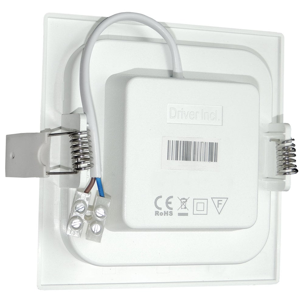 Modee OP=OP LED Inbouwpaneel Vierkant - 12W 1080Lm - 4000K Neutraal Wit - 170x170mm Modee OP=OP LED Inbouwpaneel Vierkant - 12W 1080Lm - 4000K Neutraal Wit - 170x170mm
